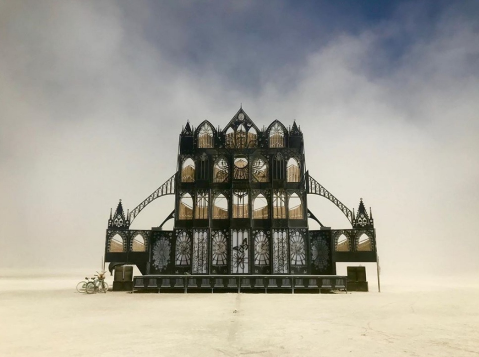 Burning Man 2019 сооружения