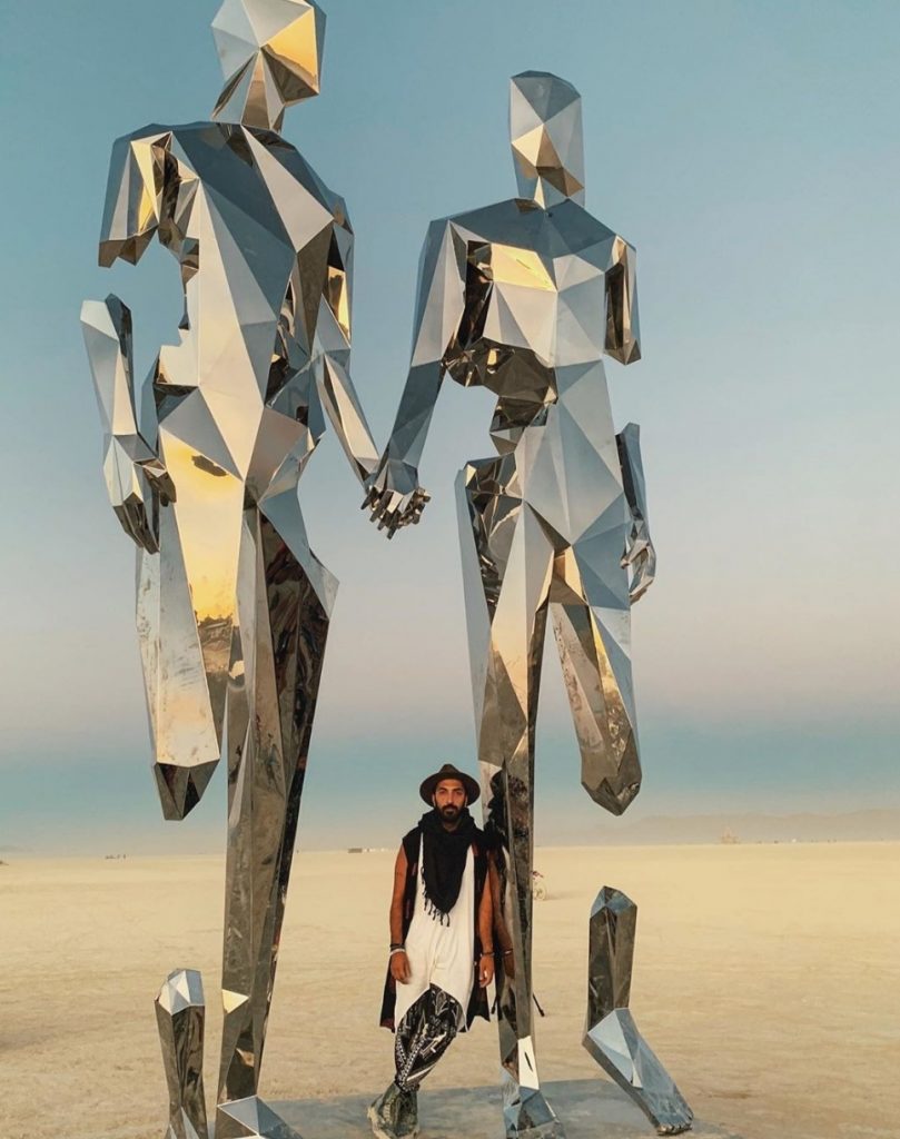 Burning Man 2019 статуи