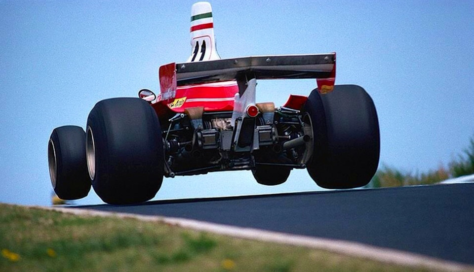 Клей Регаццони (Ferrari 312T). Гран При Германии '75