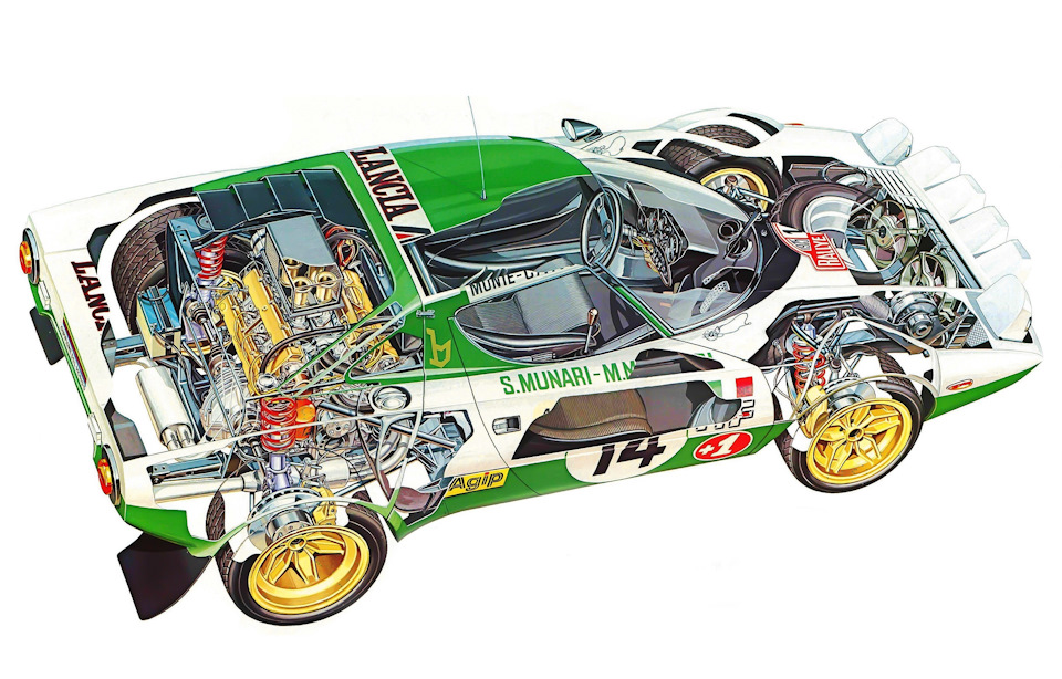 Lancia Stratos HF.