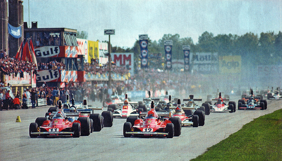 Старт Гран При Италии '75