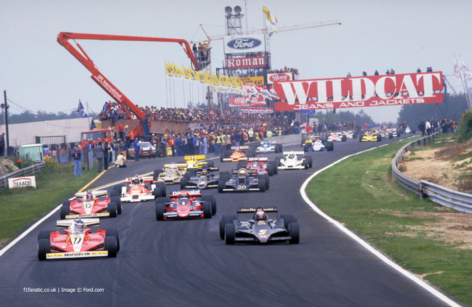 Старт Гран При Бельгии ’78