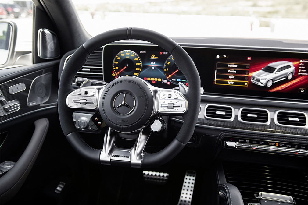 Mercedes GLS интерьер 