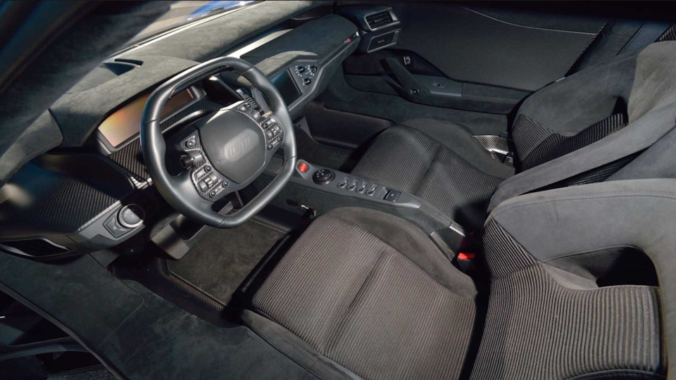 интерьер Ford GT