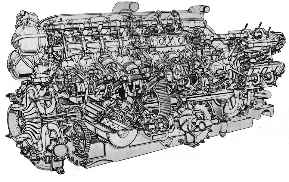 Двигатель BRM V16 – один из самых технически изощренных проектов в истории гонок Гран При