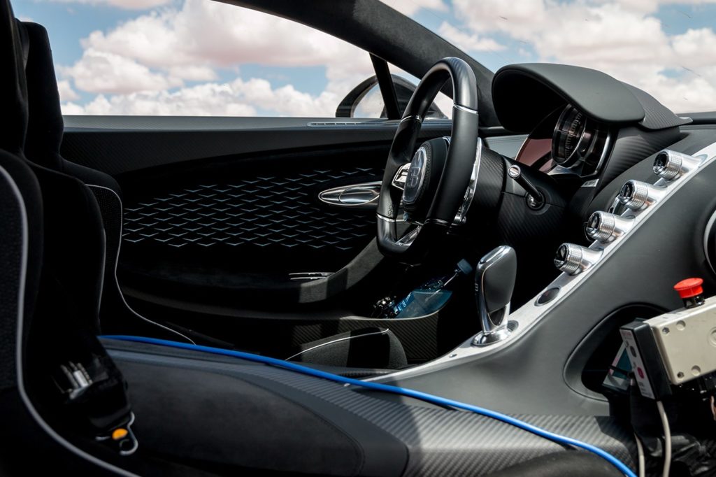 интерьер Bugatti Divo
