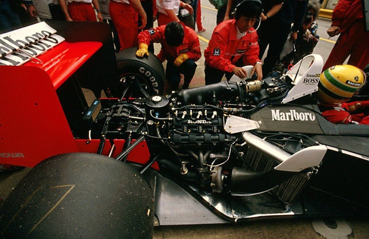 McLaren-Honda MP4/4 Айртона Сенны. 1988 год