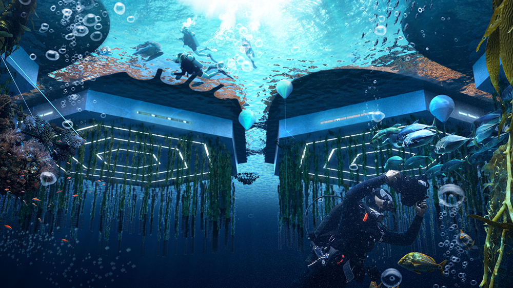 Как модульные платформы будут выглядеть под водой