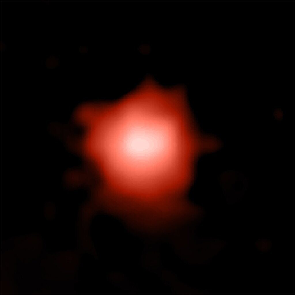 Изображение кандидата в галактики GLASS-z13