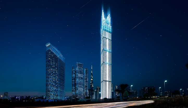 проект 100-этажного небоскреба в Дубае